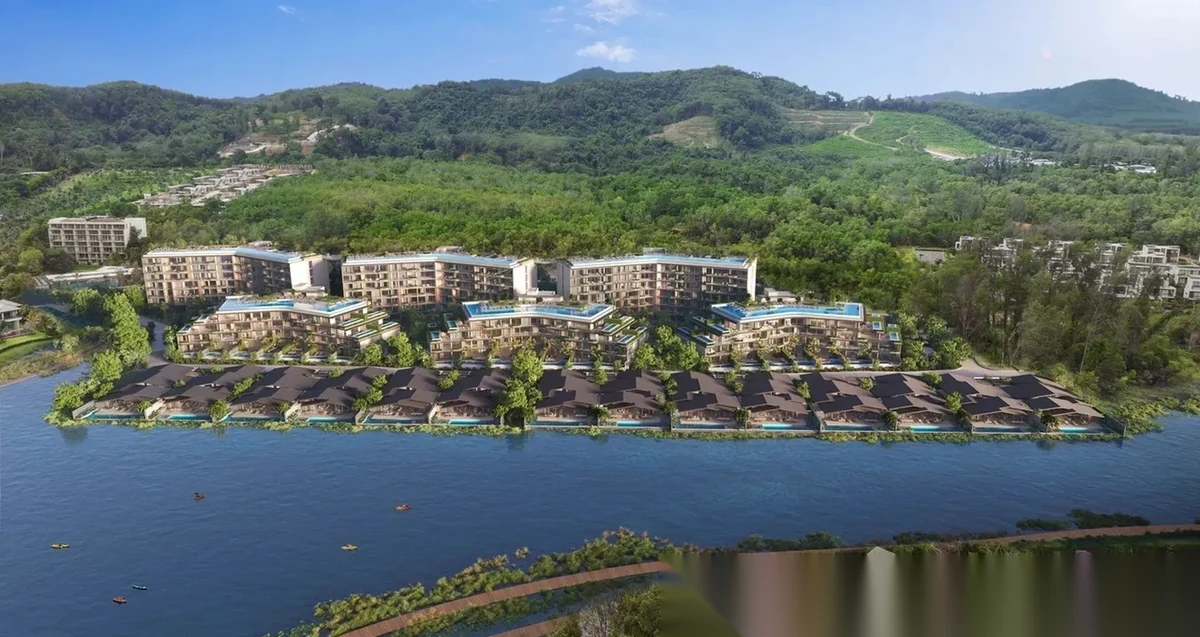 Апартаменты 2BR в ЖК Laguna Lakelands - Waterside Residences · Чернг Тале / Bang Tao