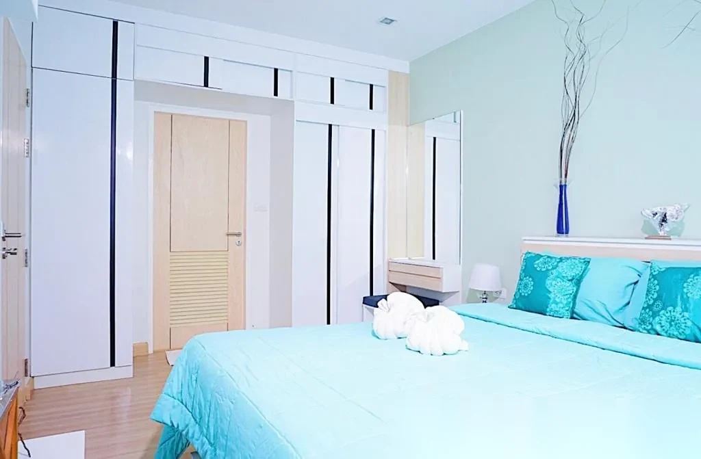Апартаменты 1BR в ЖК Happy Place Condo · Саку · Вид в сад — фото 2