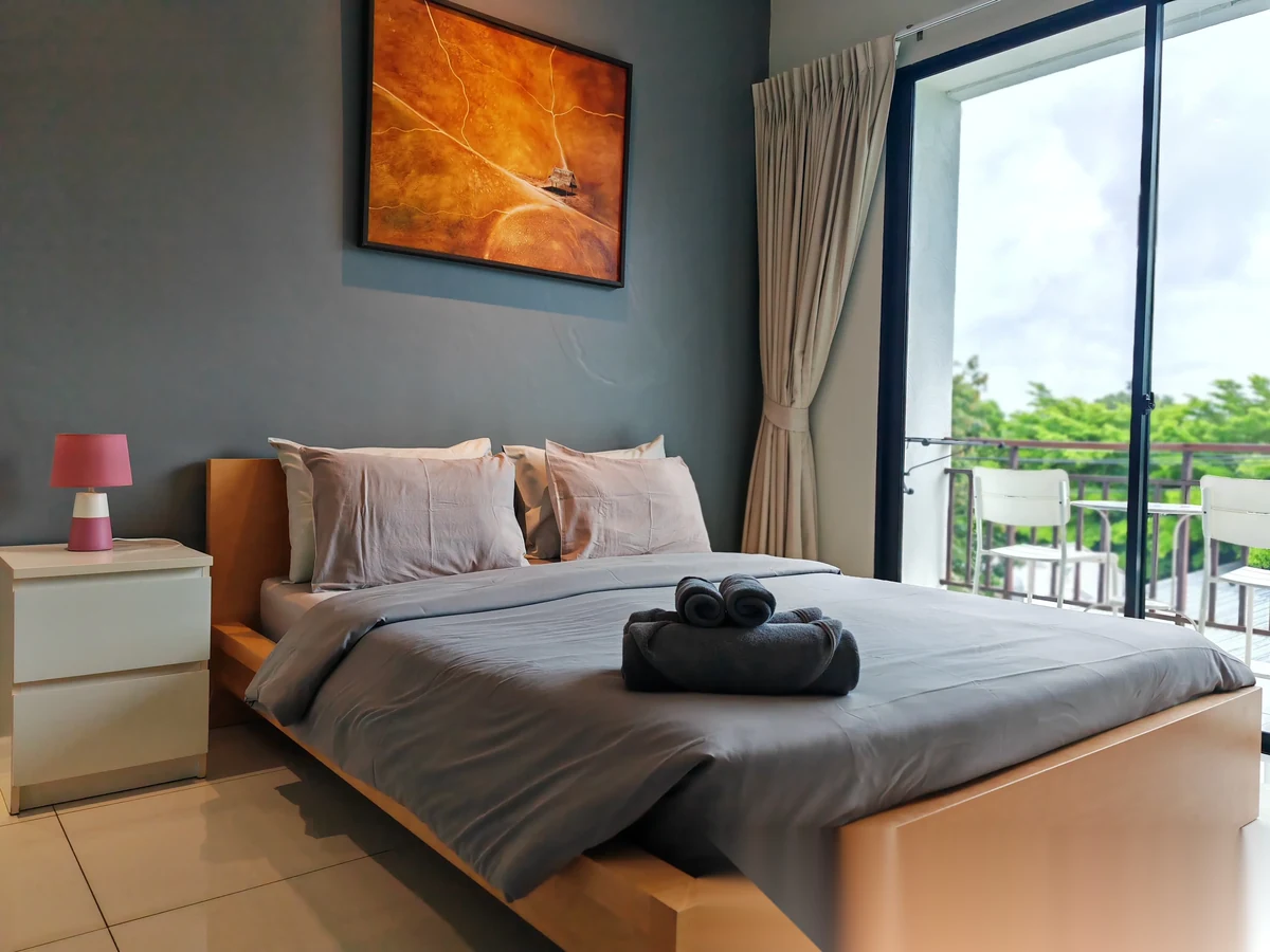 1 Bedroom Apartment for rent at The Title Rawai Phase 1-2 complex · Rawai · Garden View — photo 3