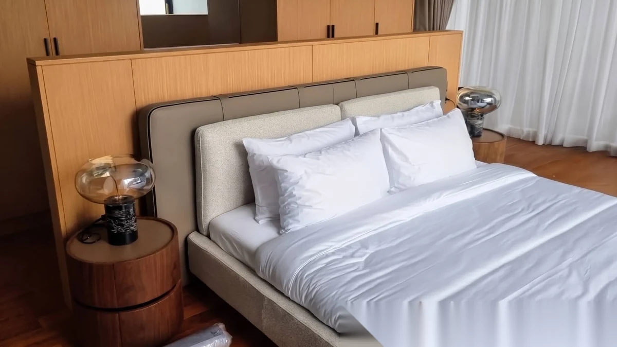 Вилла 3BR в комплексе Botanica Modern Loft II · Си Сунтон · Вид на бассейн — фото 10