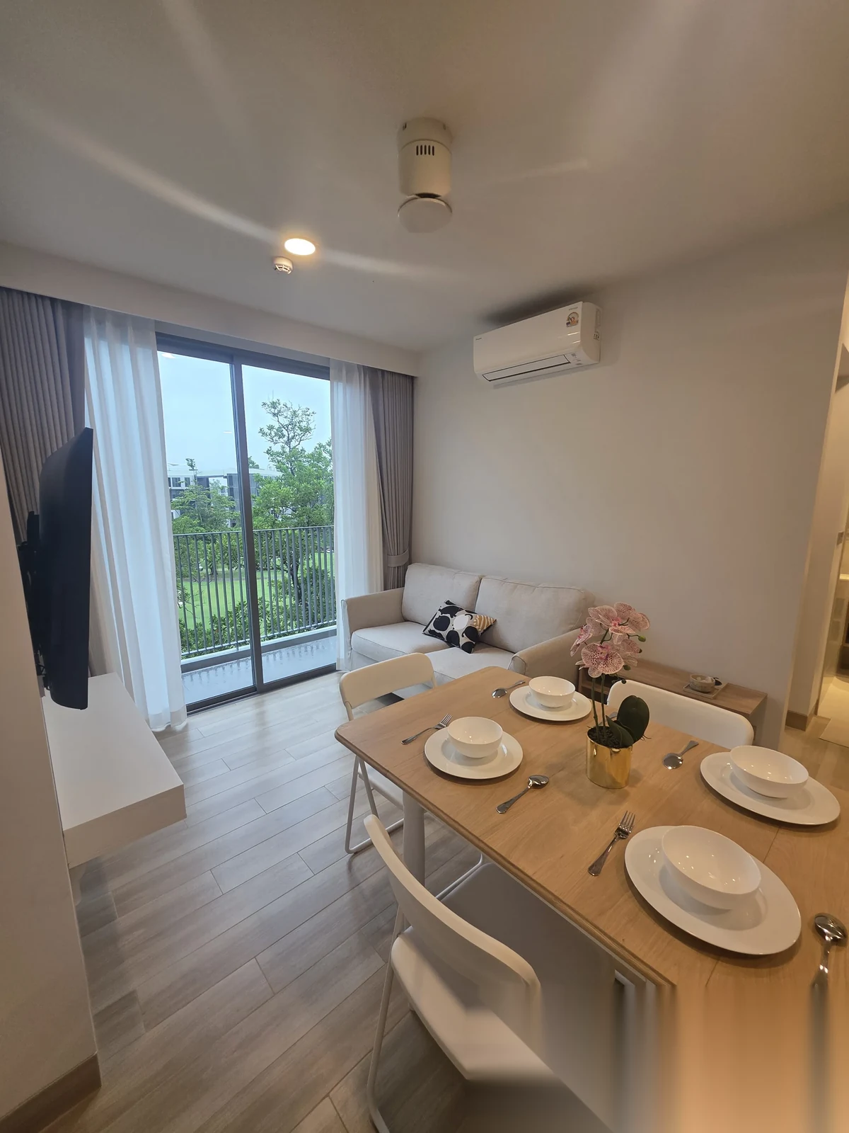 2 Bedroom Apartment for rent at Skypark Celeste Laguna complex · Choeng Thale · Golf Course View — photo 12