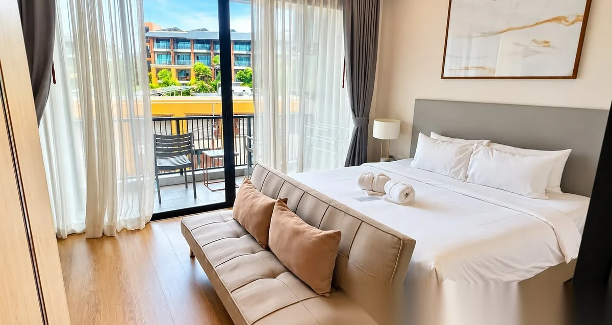 1 Bedroom Apartment for rent at The Proud Rawai Condominium complex · Rawai