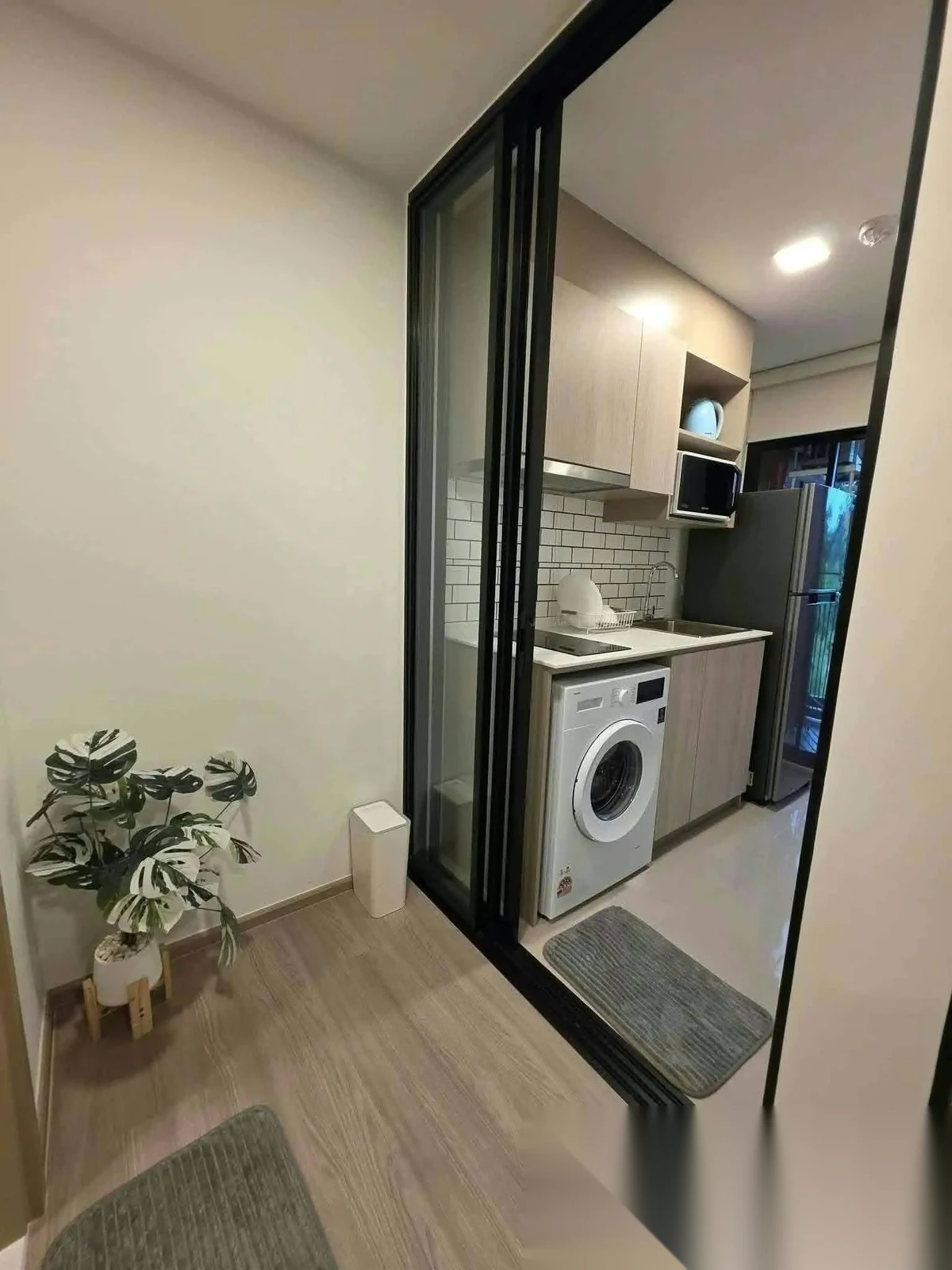 Апартаменты 1BR в ЖК THE BASE Bukit · Вичит · Выход к бассейну — фото 7