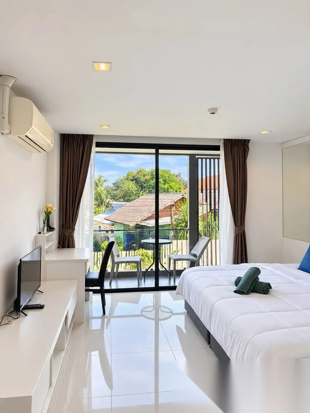 1 Bedroom Apartment for rent at The Pixels Cape Panwa Condo complex · Wichit · Pool Access — photo 2
