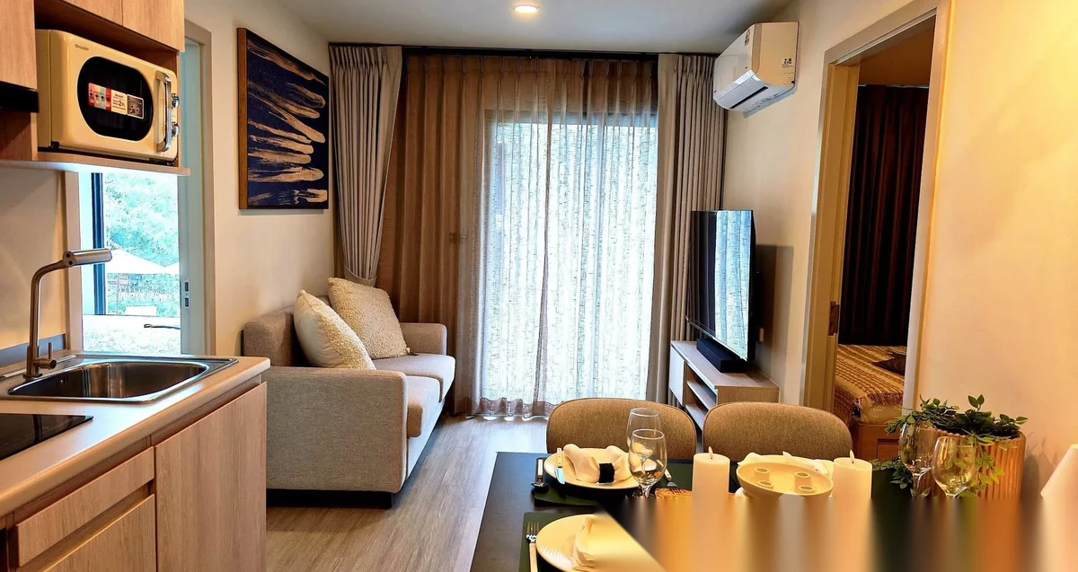 2 Bedroom Apartment for rent at The Origin Kathu-Patong complex · Kathu · Pool View