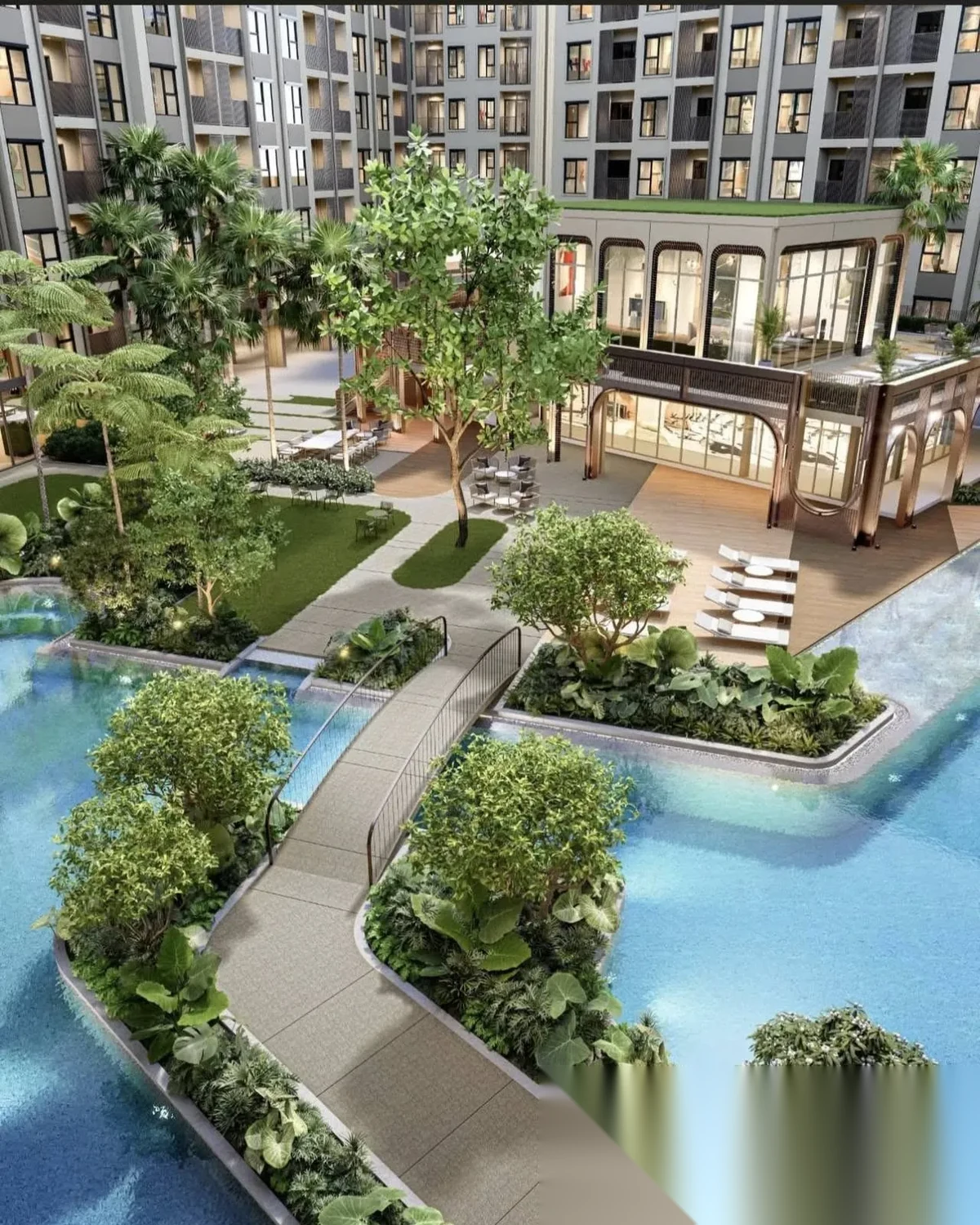 2 Bedroom Apartment for rent at The Origin Kathu-Patong complex · Kathu · Pool View — photo 5