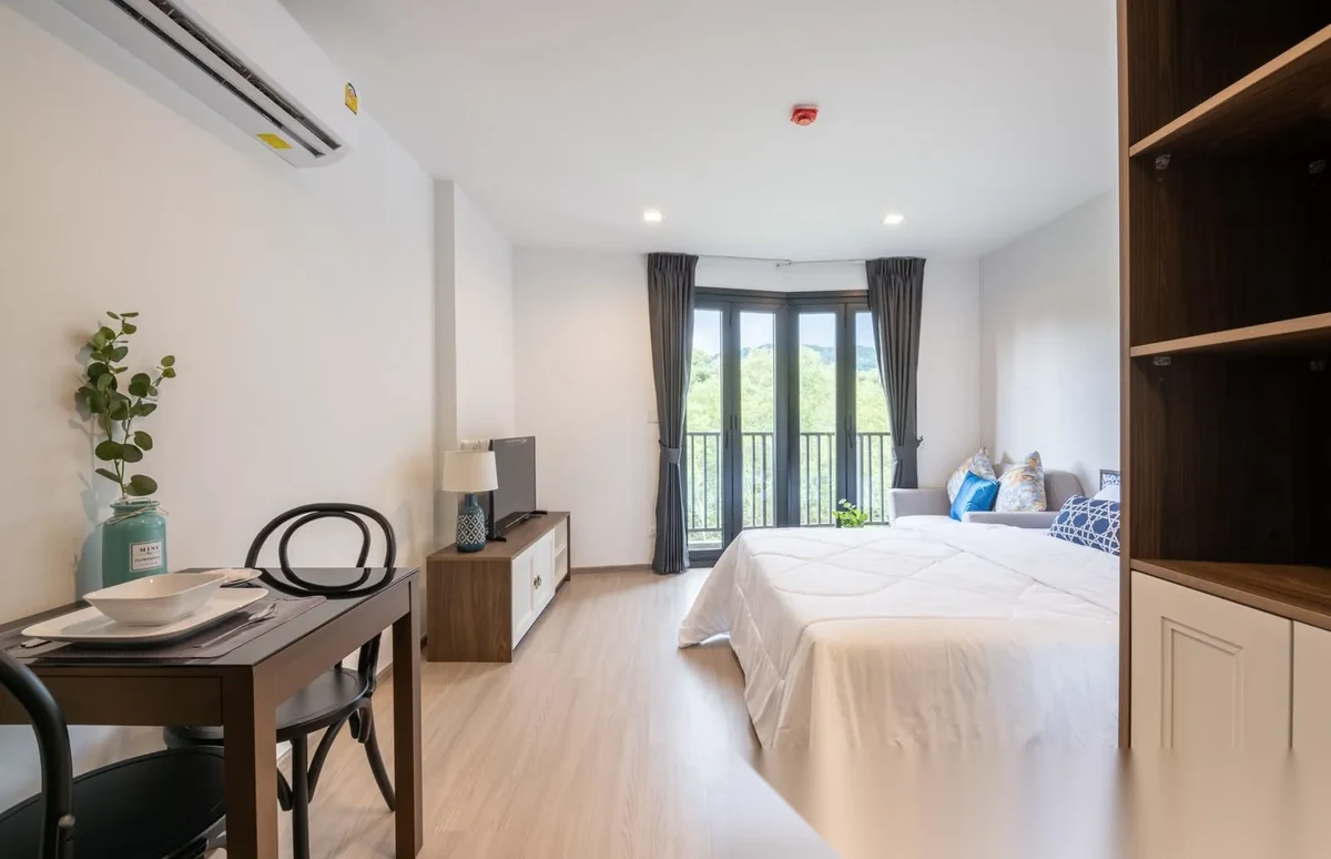 Studio Apartment for rent at THE BASE Central Phuket complex · Wichit — photo 2