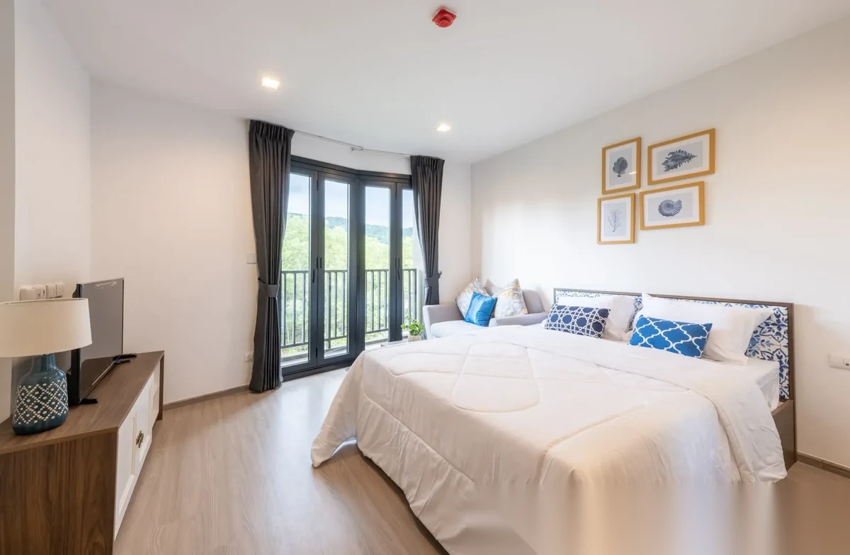 Studio Apartment for rent at THE BASE Central Phuket complex · Wichit — photo 5
