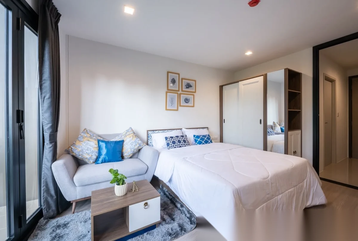 Studio Apartment for rent at THE BASE Central Phuket complex · Wichit — photo 6