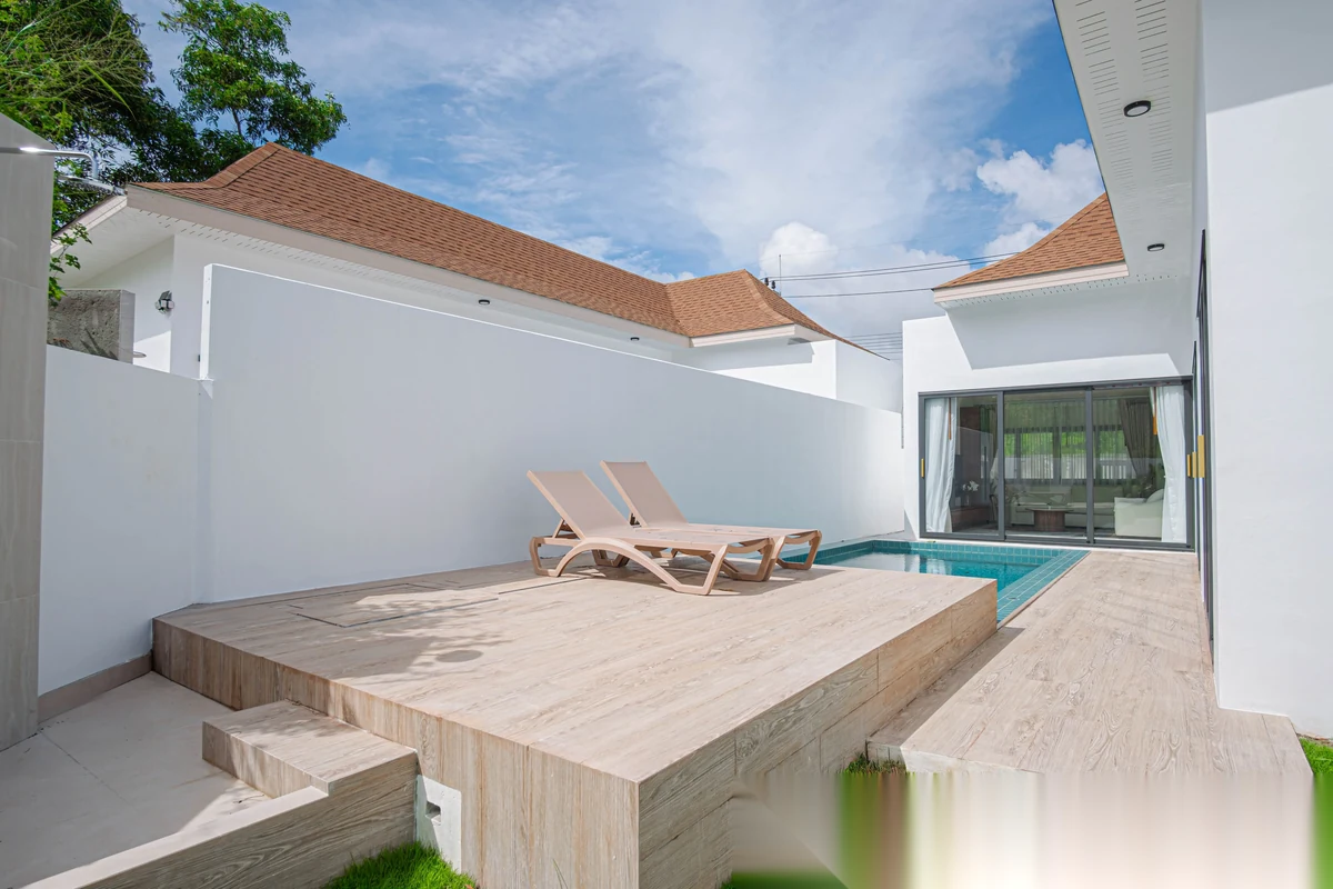 3 Bedroom Villa for rent at The Elegance by Phirunda complex · Chalong · Pool View — photo 7