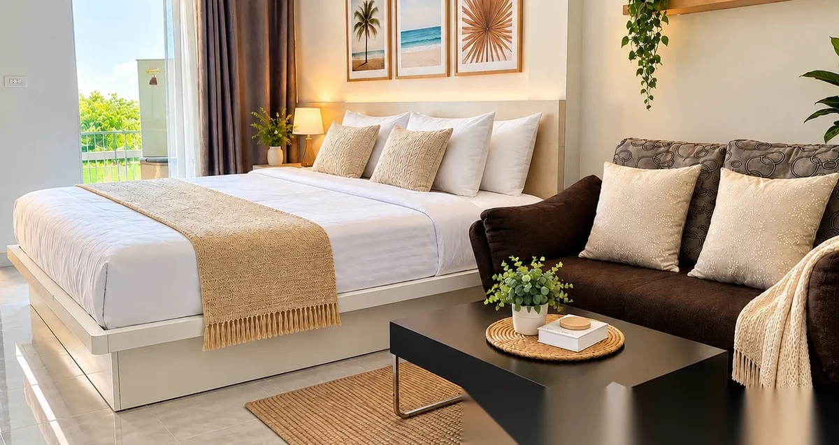 Апартаменты 1BR в ЖК Supalai Park at Downtown Phuket · Пхукет-таун