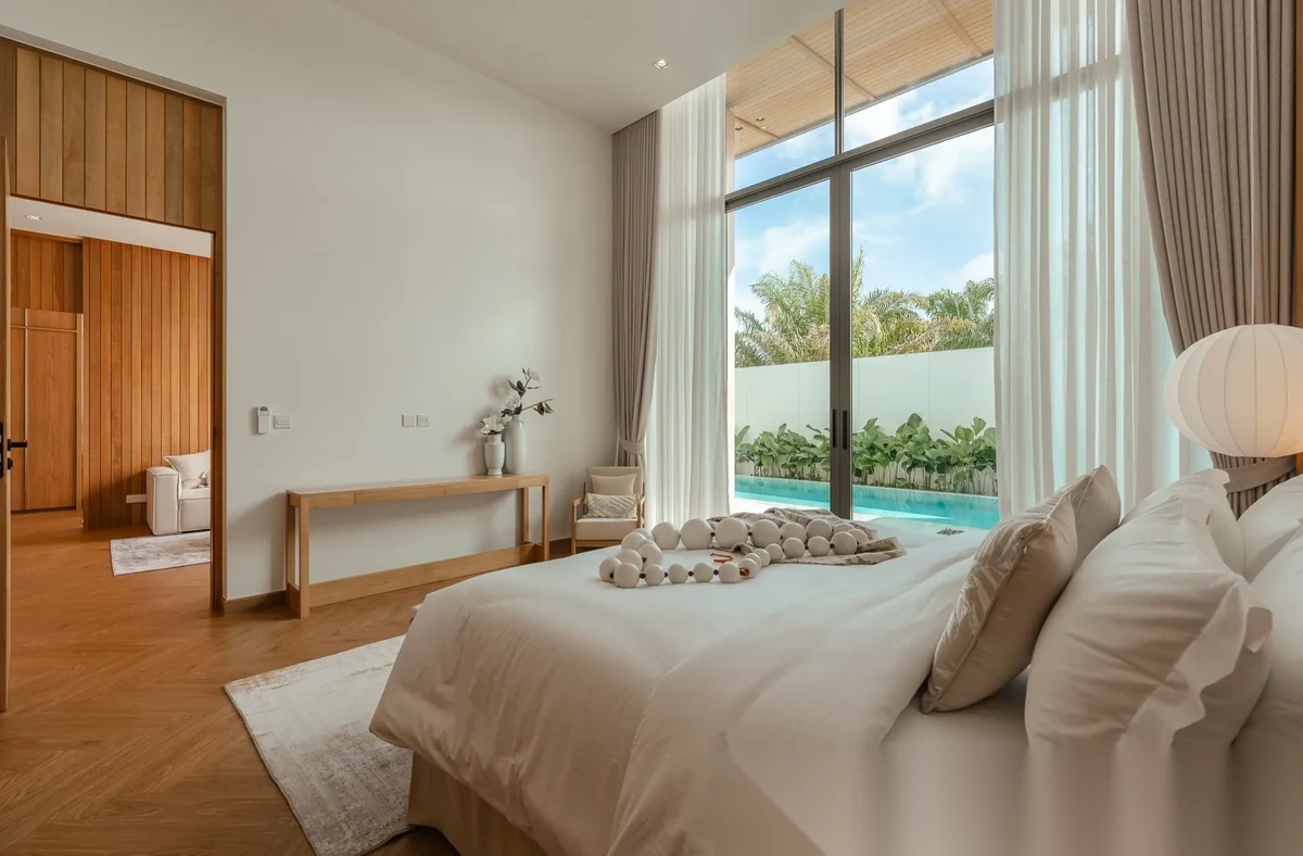 3 Bedroom Villa for rent at Mono Champaca complex · Thep Krasattri — photo 2