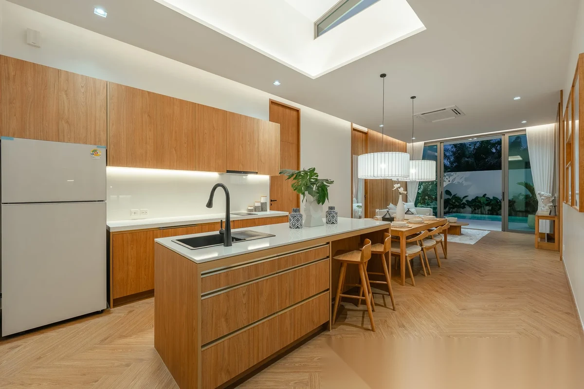 3 Bedroom Villa for rent at Mono Champaca complex · Thep Krasattri — photo 9