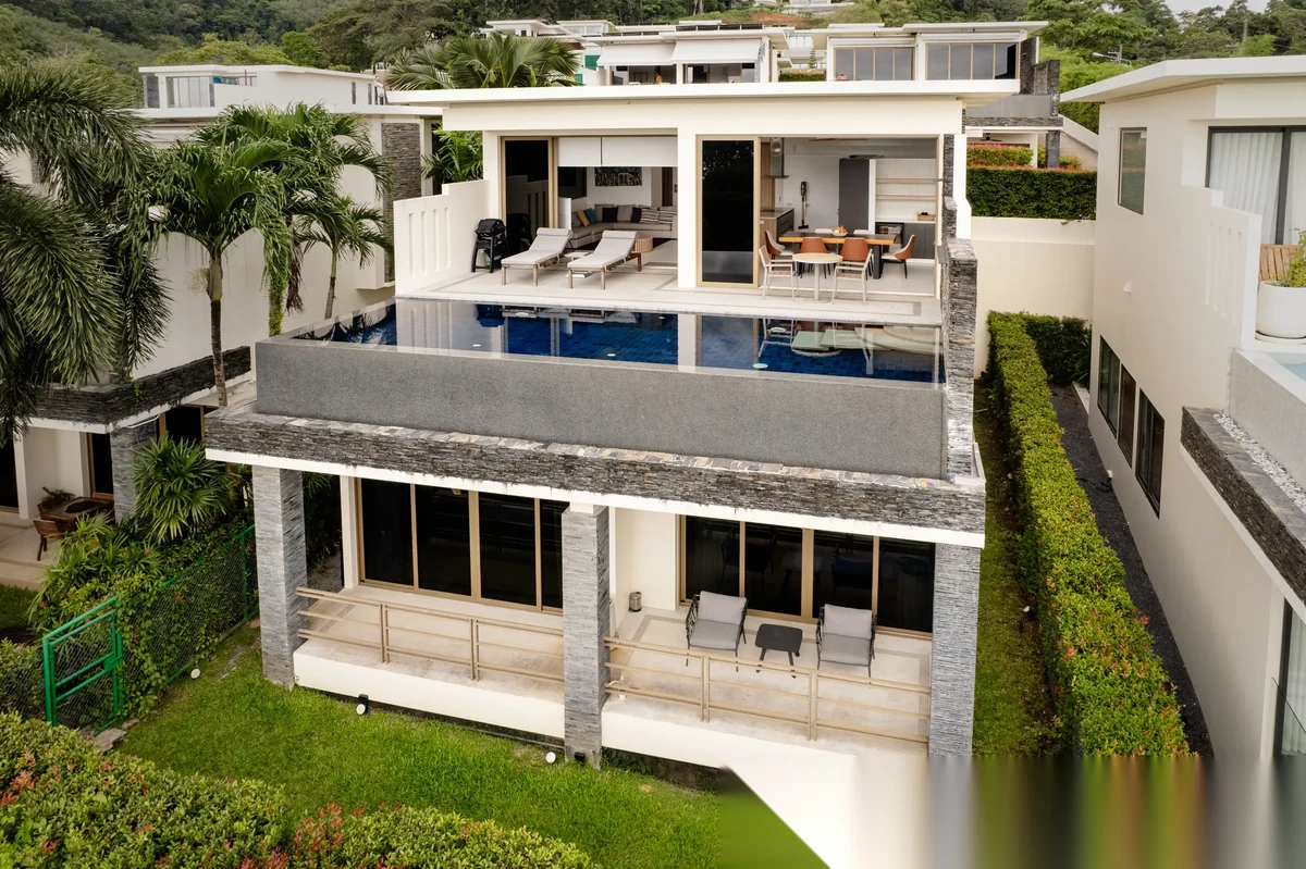 3 Bedroom Villa for rent at Vista Del Mar Phuket complex · Sakhu · Sea View — photo 3