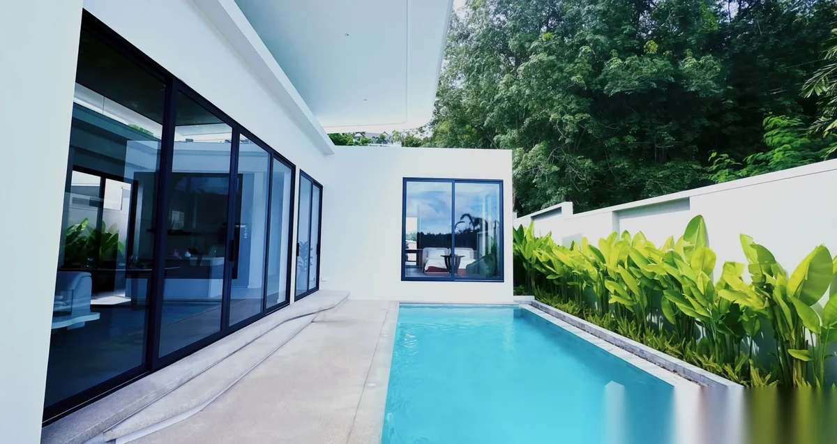 3 Bedroom Villa for sale at Charn Baan Saiyuan complex · Rawai · Pool View