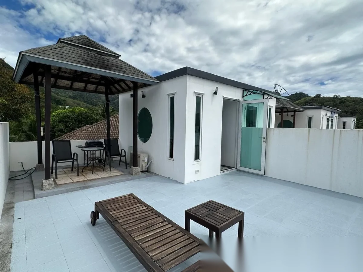 Таунхаус 2BR в комплексе Kamala Paradise 2 · Камала · Выход к бассейну — фото 6