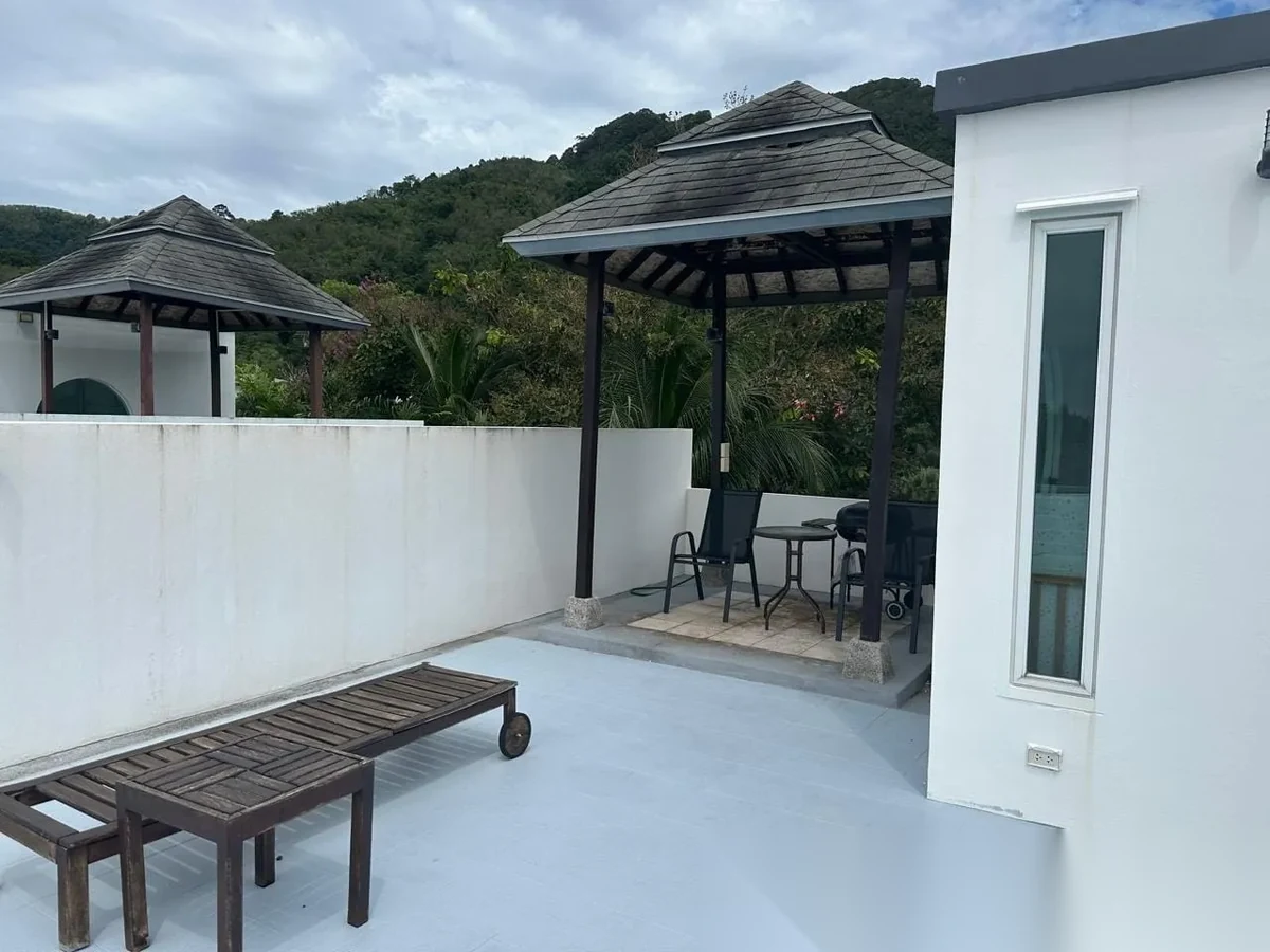 Таунхаус 2BR в комплексе Kamala Paradise 2 · Камала · Выход к бассейну — фото 8
