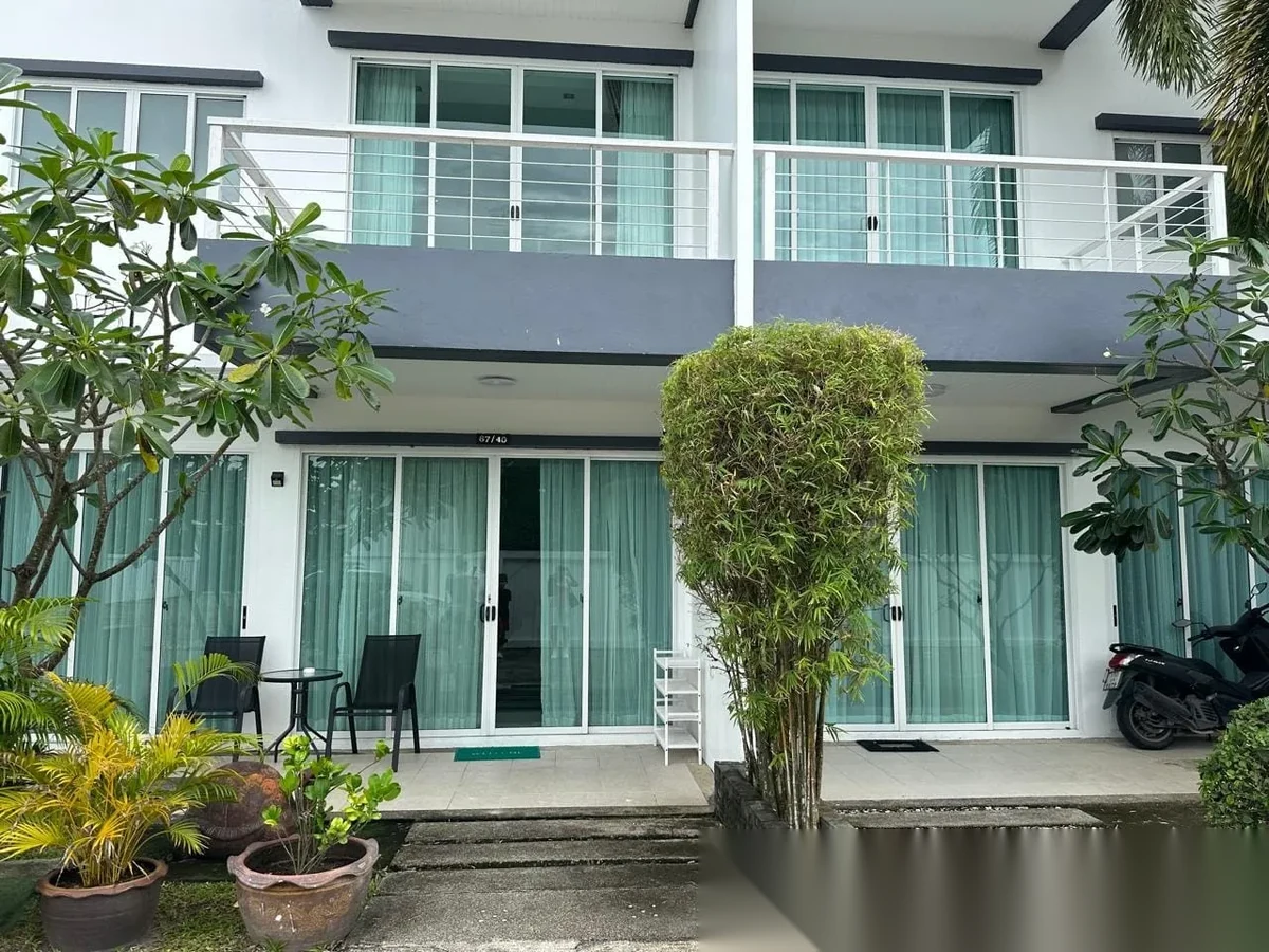 Таунхаус 2BR в комплексе Kamala Paradise 2 · Камала · Выход к бассейну — фото 12
