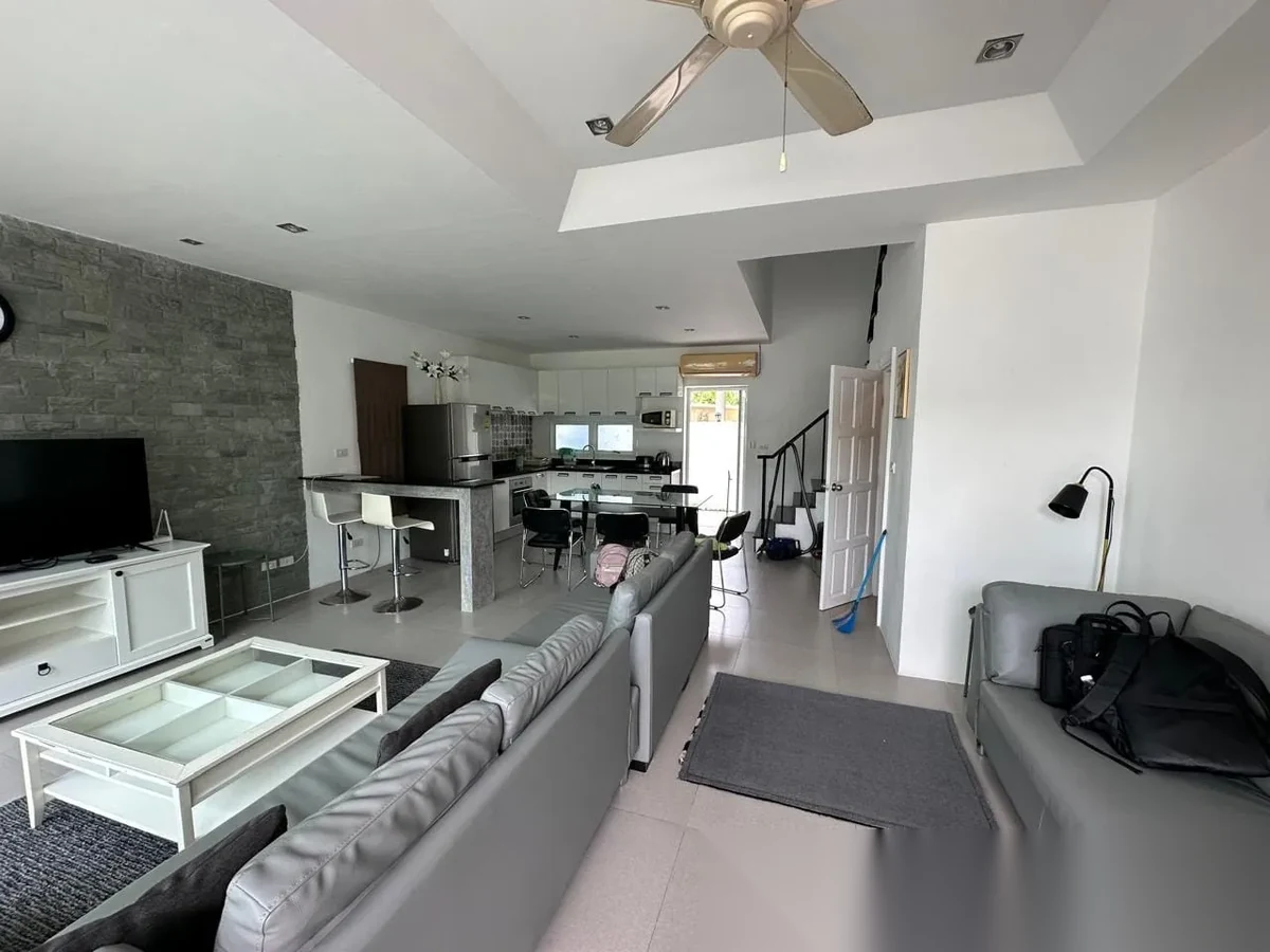 Таунхаус 2BR в комплексе Kamala Paradise 2 · Камала · Выход к бассейну — фото 17