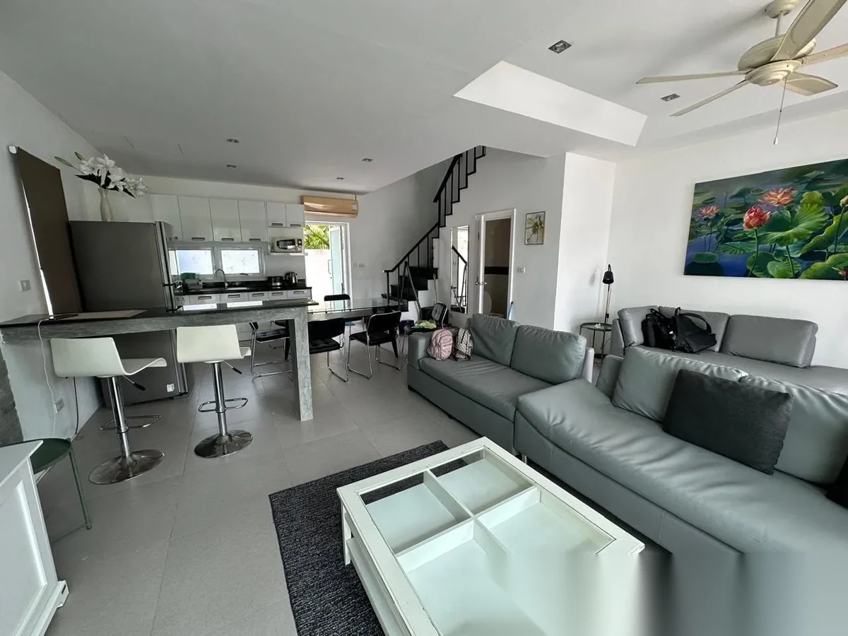 Таунхаус 2BR в комплексе Kamala Paradise 2 · Камала · Выход к бассейну — фото 20