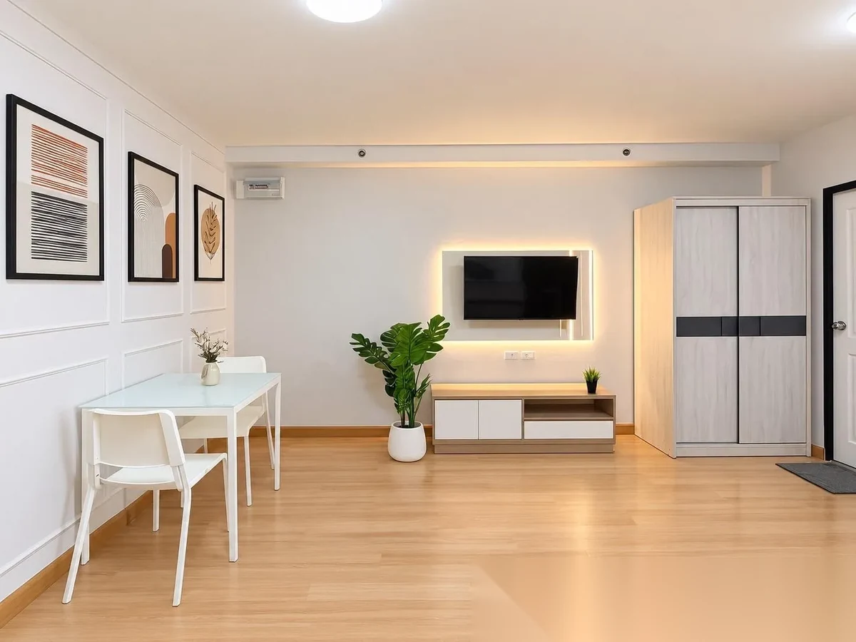 Апартаменты 1BR в ЖК Supalai Park at Downtown Phuket · Пхукет-таун · Вид на бассейн — фото 12