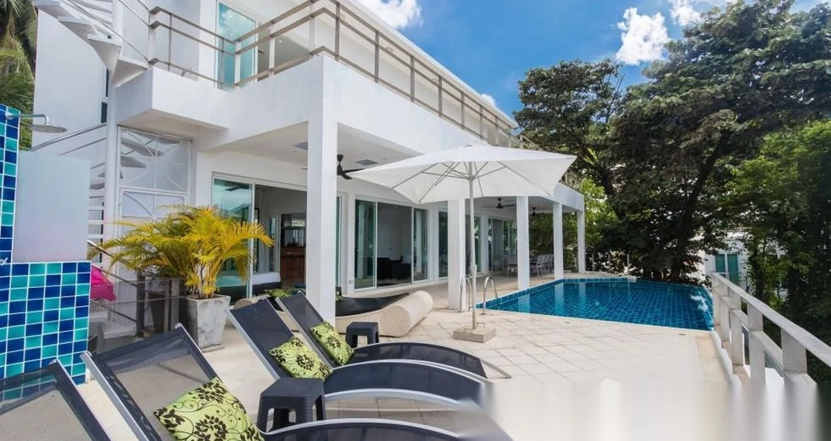 Вилла 5BR в комплексе Villa Ginborn 5 bedroom sea view pool villa in Kata · Карон · Вид на море