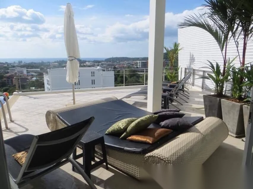 Вилла 5BR в комплексе Villa Ginborn 5 bedroom sea view pool villa in Kata · Карон · Вид на море — фото 4
