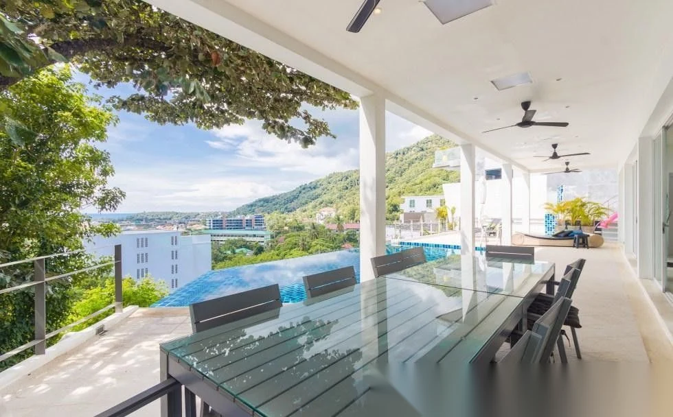 Вилла 5BR в комплексе Villa Ginborn 5 bedroom sea view pool villa in Kata · Карон · Вид на море — фото 5