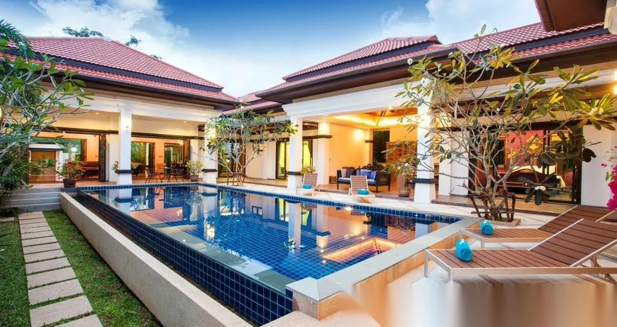 4 Bedroom Villa for rent at JEWELS VILLAS complex · Si Sunthon