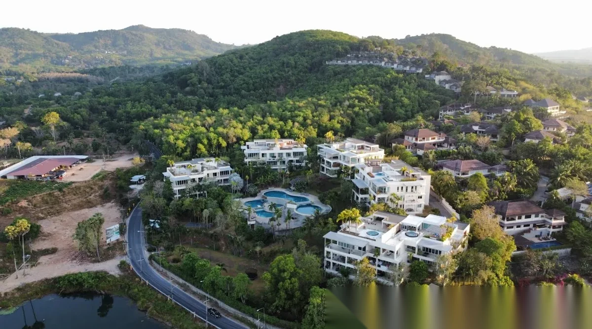 3 Bedroom Apartment for sale at Layan Gardens complex · Choeng Thale · Pool View — photo 5