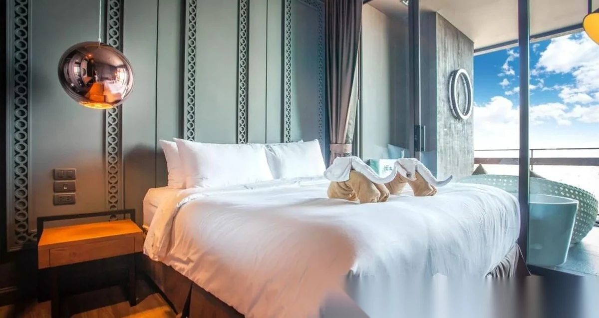 Апартаменты 1BR в ЖК Saturdays Residence · Раваи · Вид на море