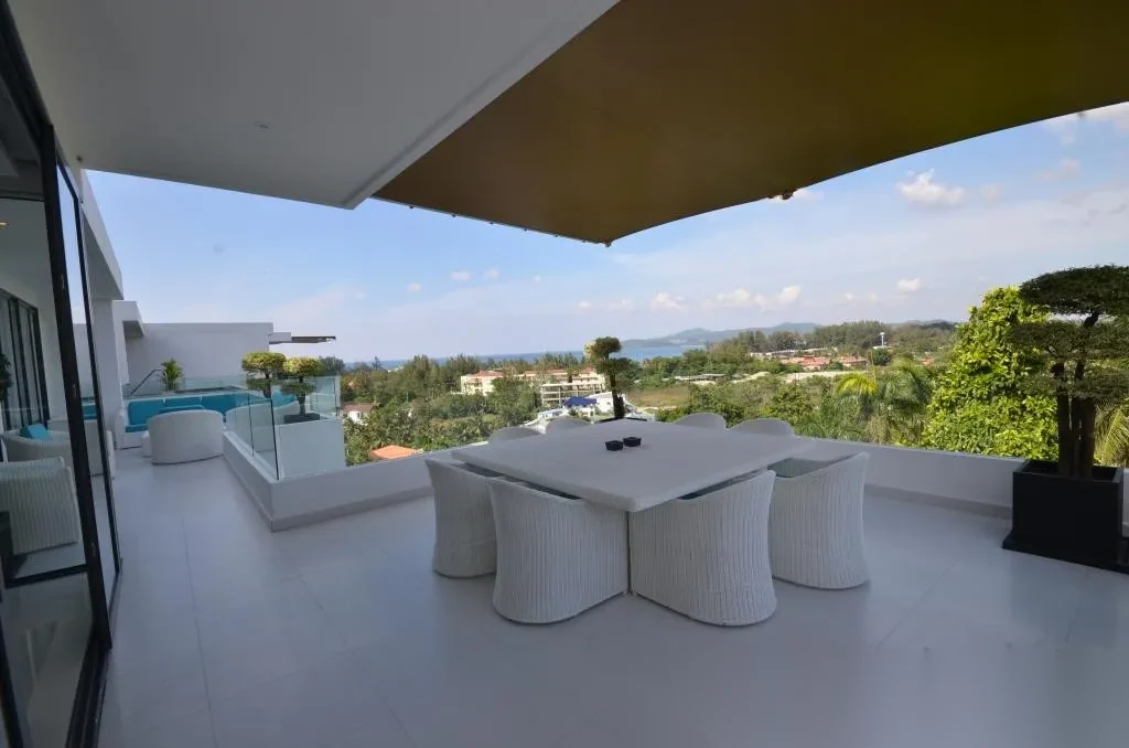 3 Bedroom Penthouse for rent at Sansuri complex · Choeng Thale · Garden View — photo 8