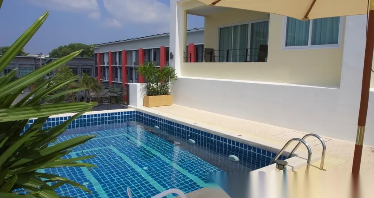 Пентхаус 4BR в ЖК Living Residence Phuket · Вичит · Вид в сад