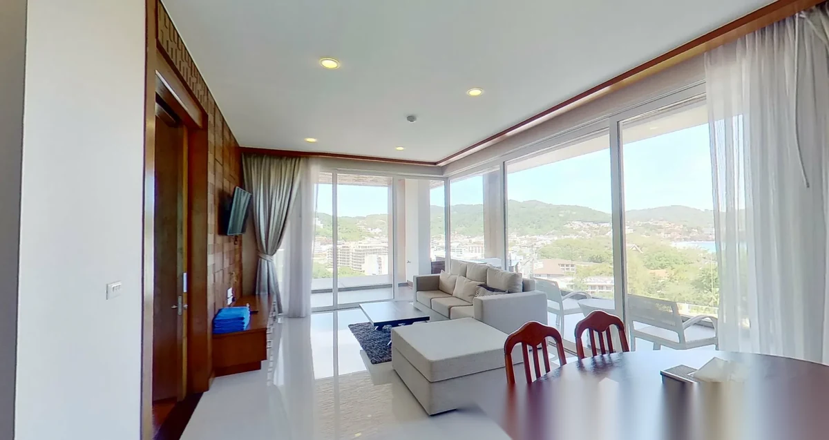Апартаменты 2BR в ЖК Q Conzept Condominium · Карон · Вид на море