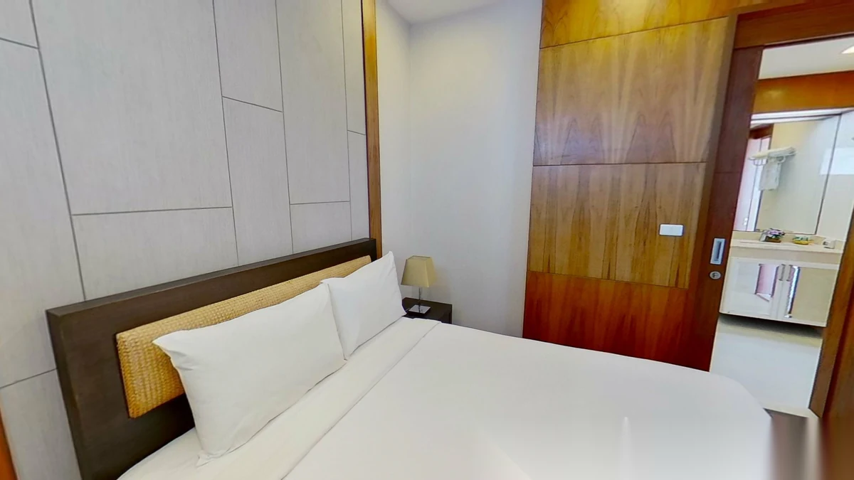 Апартаменты 2BR в ЖК Q Conzept Condominium · Карон · Вид на бассейн — фото 10