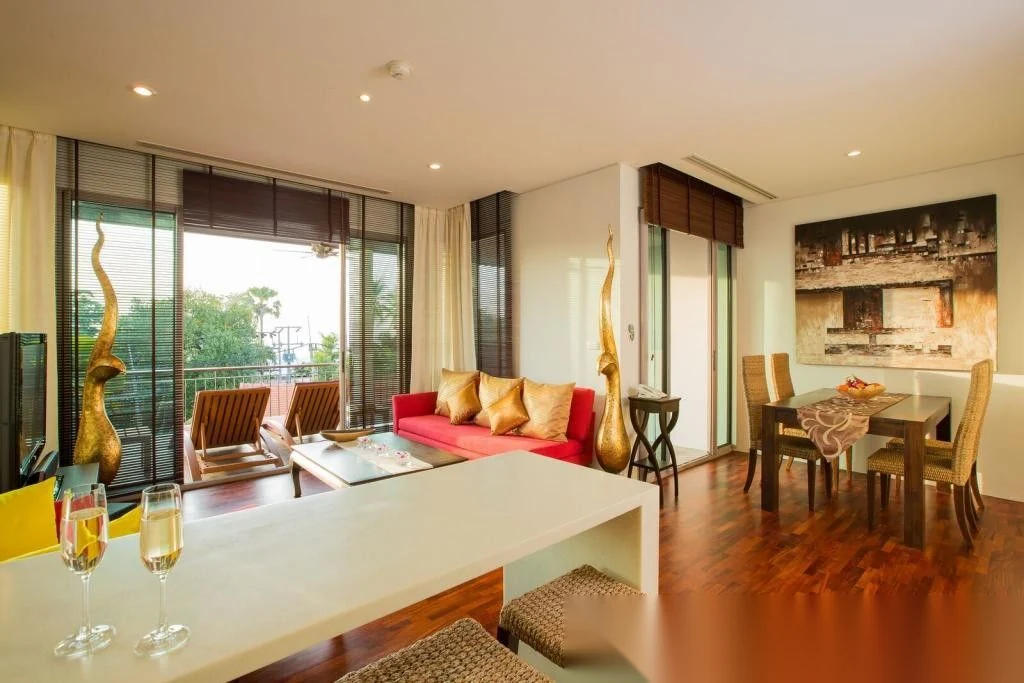 Пентхаус 2BR в ЖК Kata Gardens · Карон · Вид на море — фото 3