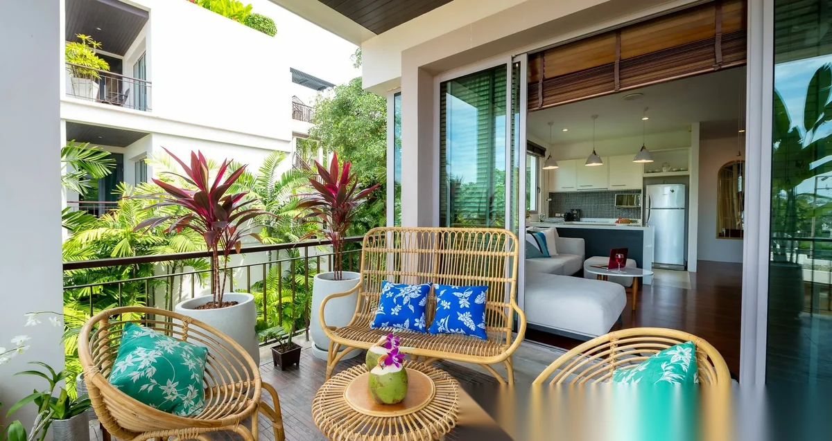 Апартаменты 2BR в ЖК Kata Gardens · Карон