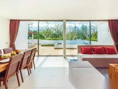 3 Bedroom Apartment for rent at Lotus Gardens complex · Choeng Thale · Garden View — photo 2
