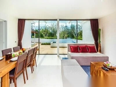 3 Bedroom Apartment for rent at Lotus Gardens complex · Choeng Thale · Garden View — photo 9
