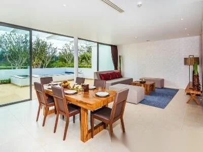 3 Bedroom Apartment for rent at Lotus Gardens complex · Choeng Thale · Garden View — photo 12