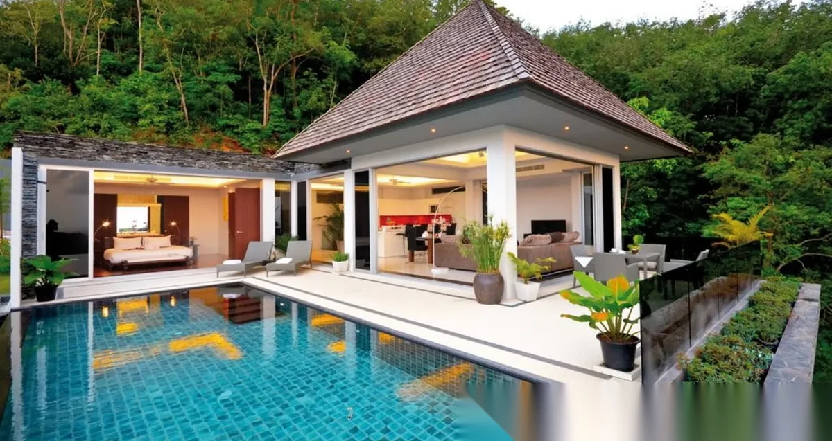 3 Bedroom Villa for rent at The Residences Overlooking Layan complex · Choeng Thale · Sea View