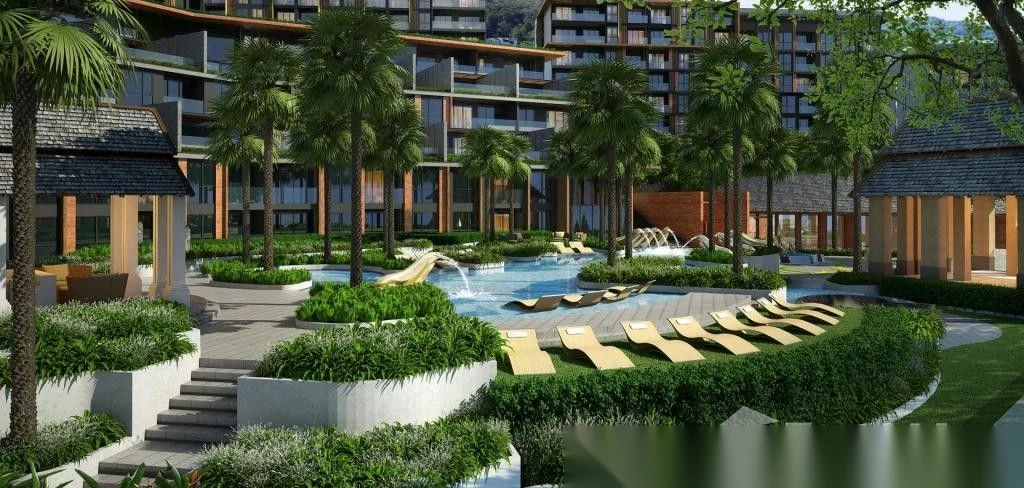 Апартаменты 1BR в ЖК Mida Grande Resort Condominiums · Чернг Тале / Bang Tao · Вид на море — фото 4