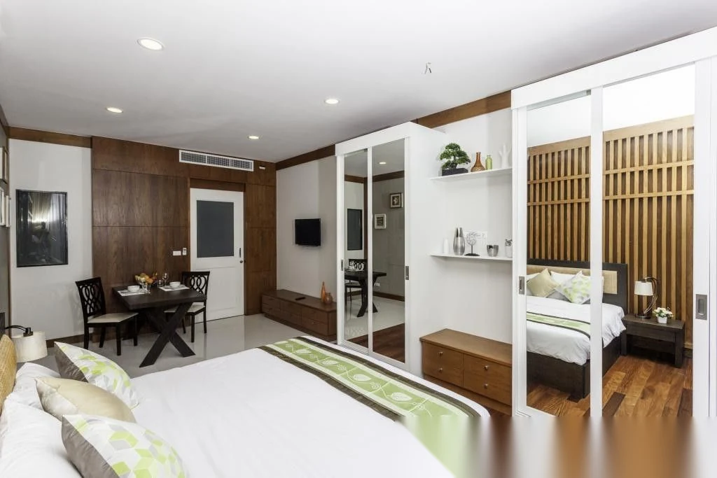 Studio Apartment for rent at Q Conzept Condominium complex · Karon · Garden View — photo 9