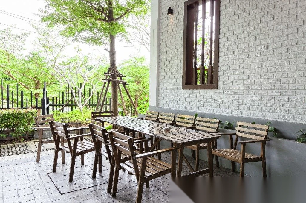 Апартаменты студия в ЖК The Emerald Terrace · Патонг · Вид на бассейн — фото 35