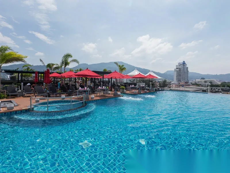 Studio Apartment for sale at The Charm complex · Patong · Partial Sea View — photo 28