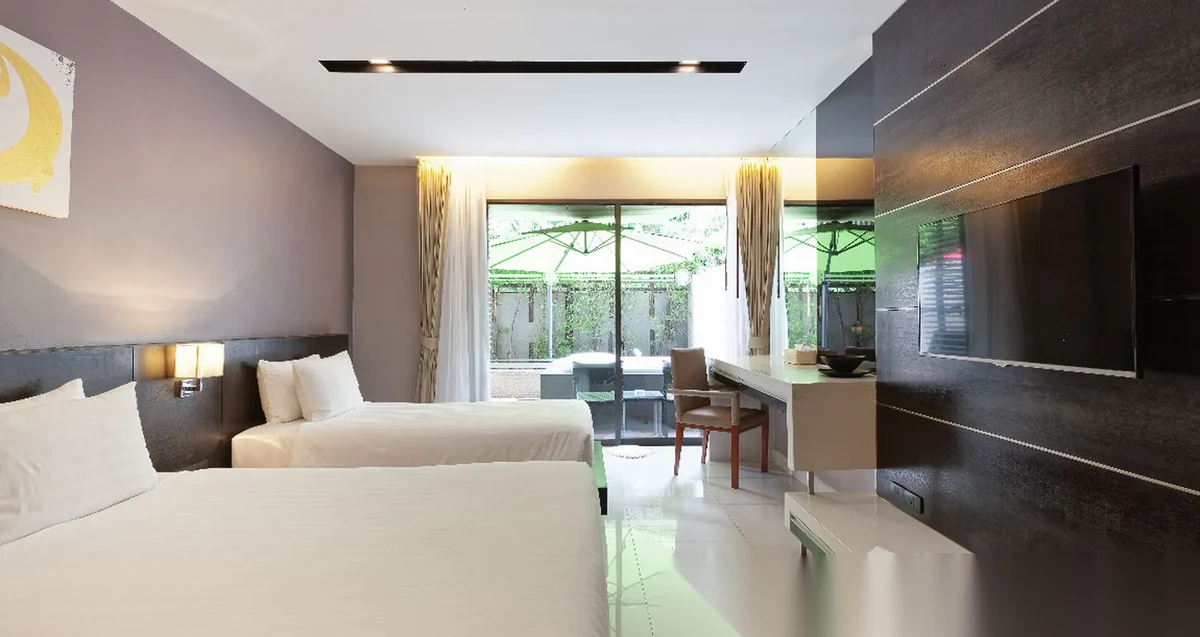 Studio Apartment for sale at The Charm complex · Patong · Partial Sea View