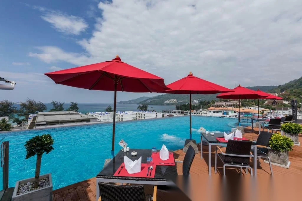 Studio Apartment for sale at The Charm complex · Patong · Partial Sea View — photo 28