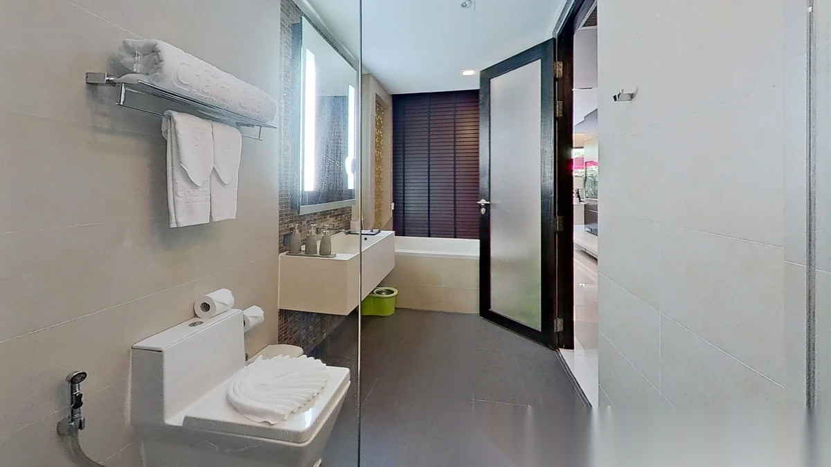 Studio Apartment for sale at The Charm complex · Patong · Partial Sea View — photo 37