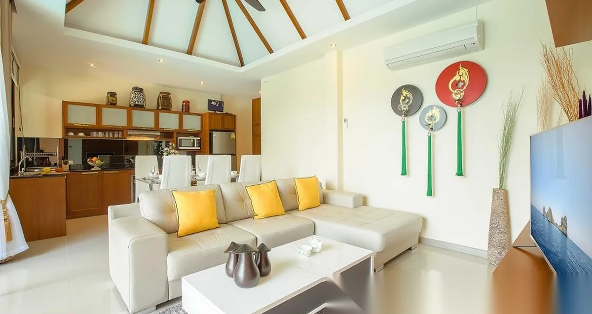 Вилла 2BR в комплексе Rawai VIP Villas & Kids Park · Раваи · Вид на бассейн