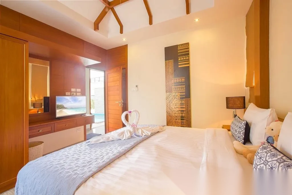 Вилла 2BR в комплексе Rawai VIP Villas & Kids Park · Раваи · Вид на бассейн — фото 7